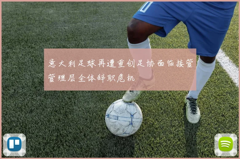 意大利足球再遭重创足协面临接管管理层全体辞职危机